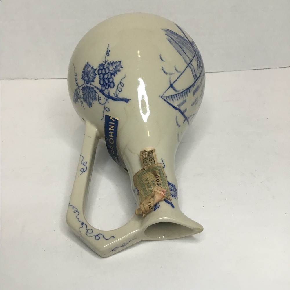 Vintage Real Vinicola Ceramic Wine Decanter Bottle Savacem Portugal Gilman & CTA - Picture 5 of 16